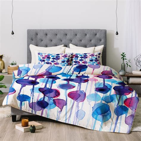 watercolor bed set|watercolor comforter set.